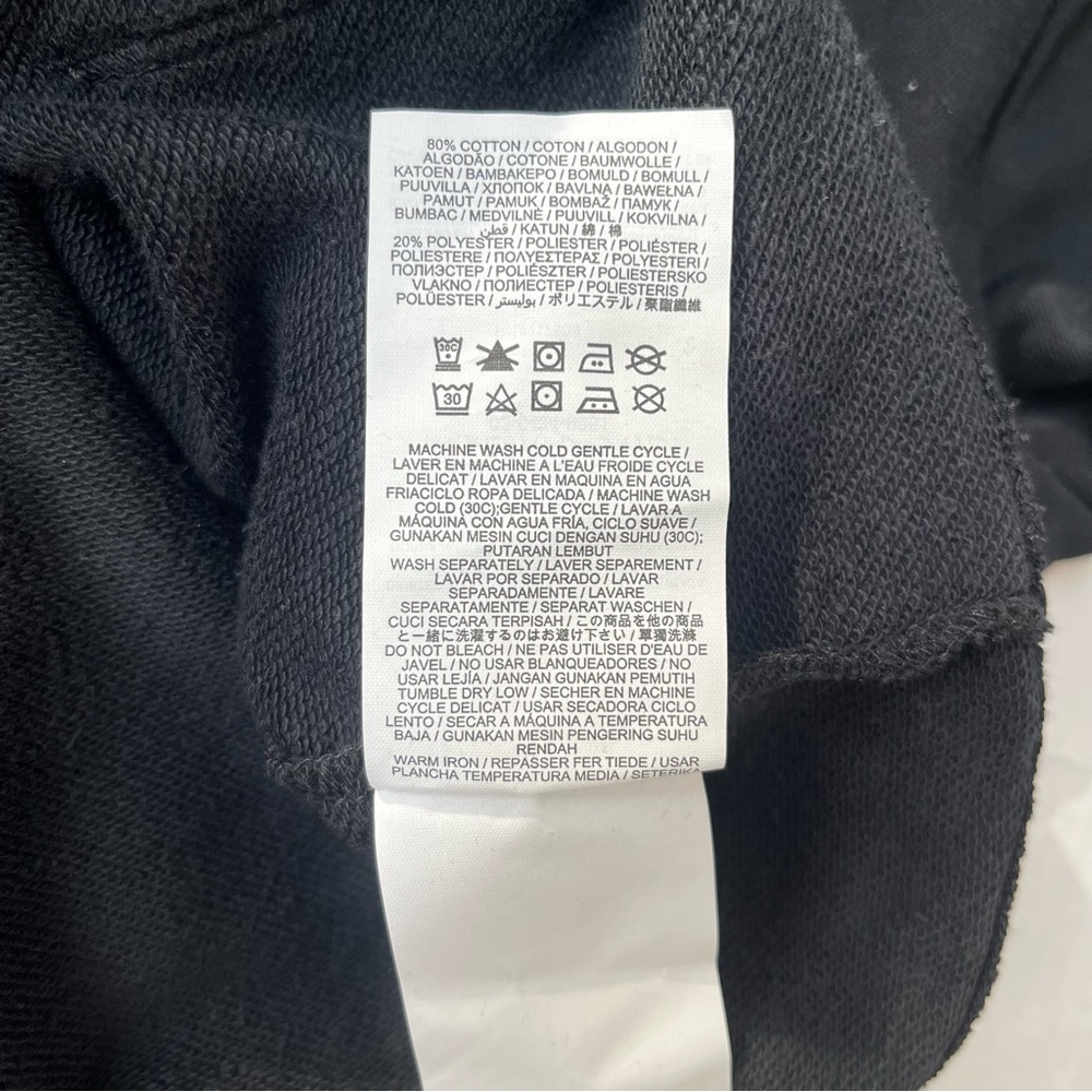 Hurley Black Hoodie with Embroidered Logo - Picture 5 of 8